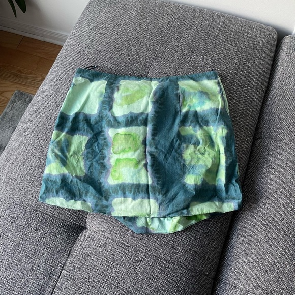 Zara Printed Pareo Mini Skirt - Picture 5 of 5